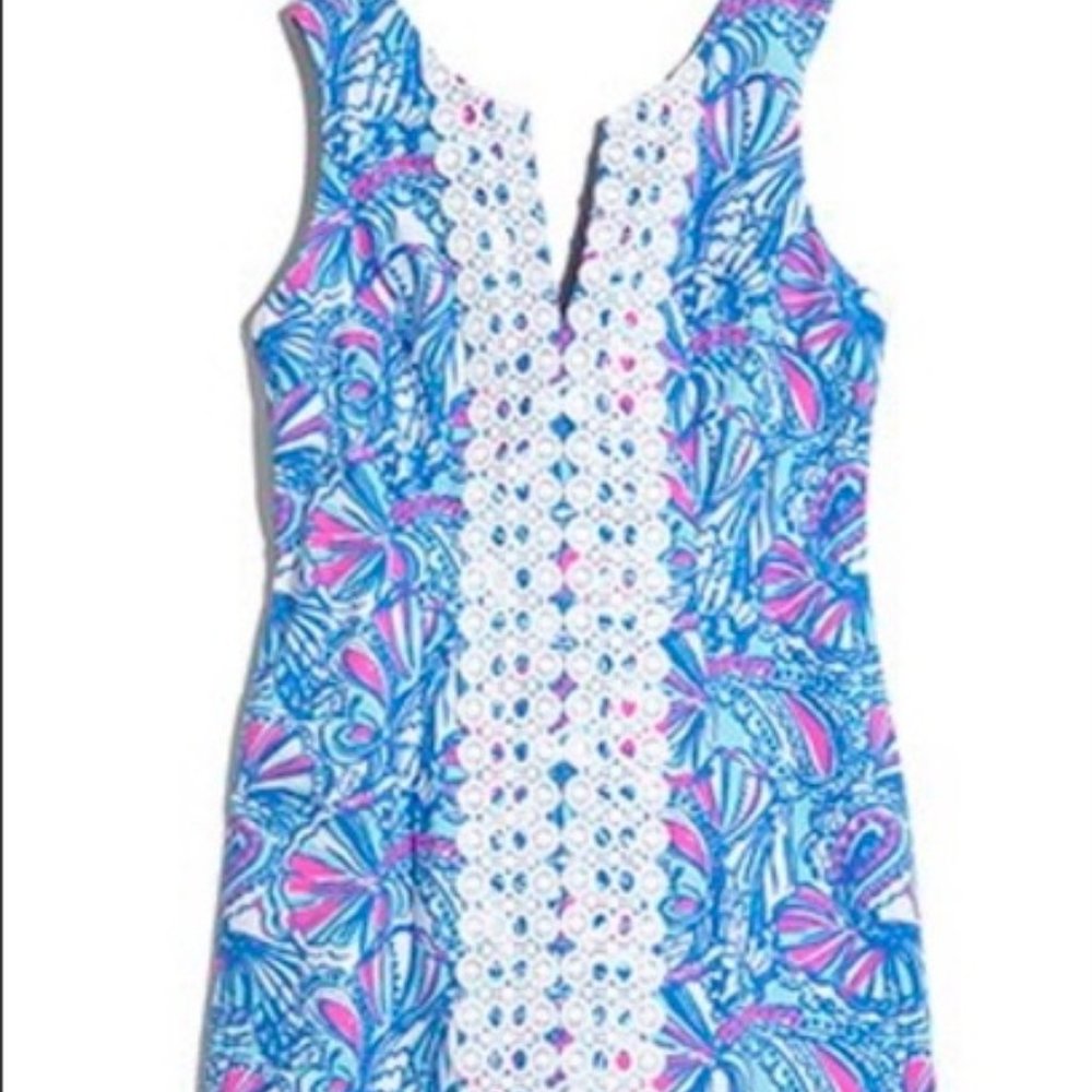 NWT Lilly Pulitzer Oh My Fans Dress 6